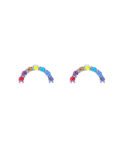 LGBTQ Gay Pride Rainbow Earring, Rainbow Gay Pride Earring, Statement Pride Earring, Gift for her, Gift for Girlfriend