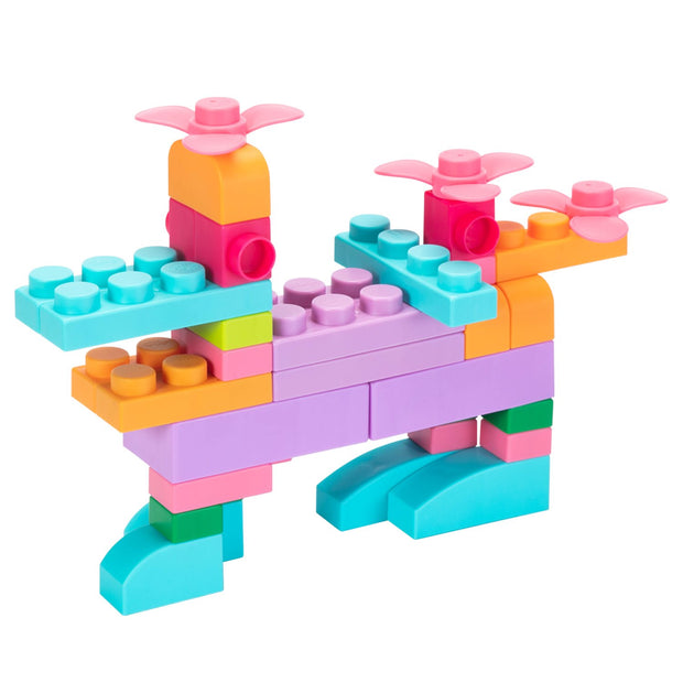 UNiPLAY Soft Building Blocks Plus Series 80pcs Pastel Color